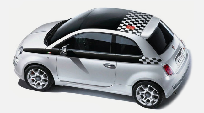 fiat 500 kit adesivi